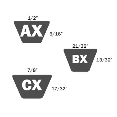 Tri Power ~ 1/2 x 24 pulg - AX22